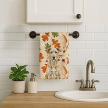 Load image into Gallery viewer, Wheaten Irish Wolfhound Heirloom Fall Kitchen Towel