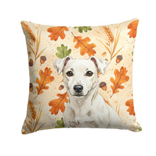 Load image into Gallery viewer, White Jack Russell Terrier Heirloom Fall Throw Pillow