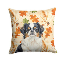 Load image into Gallery viewer, Tricolor Japanese Chin Heirloom Fall Throw Pillow