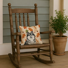 Load image into Gallery viewer, Keeshond Heirloom Fall Throw Pillow