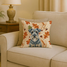 Load image into Gallery viewer, Kerry Blue Terrier Heirloom Fall Throw Pillow