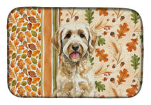 Load image into Gallery viewer, Labradoodle Heirloom Fall Dish Drying Mat