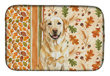 Load image into Gallery viewer, Yellow Labrador Retriever Heirloom Fall Dish Drying Mat