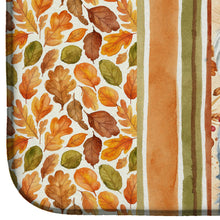 Load image into Gallery viewer, Blue Lakeland Terrier Heirloom Fall Dish Drying Mat