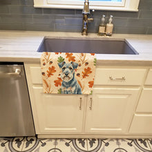 Load image into Gallery viewer, Blue Lakeland Terrier Heirloom Fall Kitchen Towel