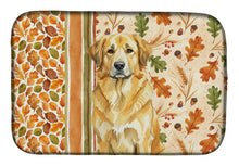 Load image into Gallery viewer, Lion Yellow Leonberger Heirloom Fall Dish Drying Mat