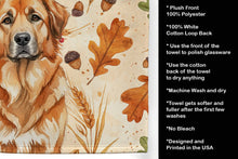 Load image into Gallery viewer, Red Leonberger Heirloom Fall Kitchen Towel