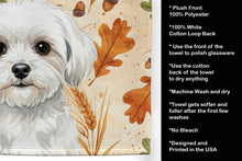 Load image into Gallery viewer, Maltese Heirloom Fall Kitchen Towel