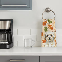 Load image into Gallery viewer, Maltipoo Heirloom Fall Kitchen Towel