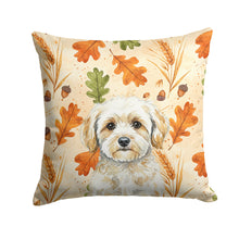 Load image into Gallery viewer, Maltipoo Heirloom Fall Throw Pillow