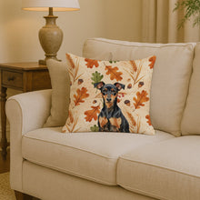 Load image into Gallery viewer, Manchester Terrier Heirloom Fall Throw Pillow