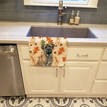 Load image into Gallery viewer, Brindle Mastiff Heirloom Fall Kitchen Towel