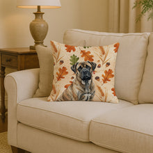 Load image into Gallery viewer, Brindle Mastiff Heirloom Fall Throw Pillow