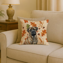 Load image into Gallery viewer, Brindle Mastiff Heirloom Fall Throw Pillow