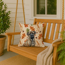 Load image into Gallery viewer, Brindle Mastiff Heirloom Fall Throw Pillow