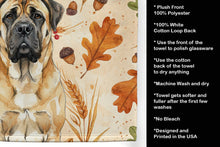 Load image into Gallery viewer, Fawn Mastiff Heirloom Fall Kitchen Towel