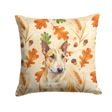 Load image into Gallery viewer, Miniature Bull Terrier Heirloom Fall Throw Pillow