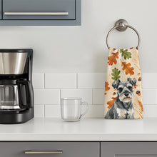 Load image into Gallery viewer, Miniature Schnauzer Heirloom Fall Kitchen Towel