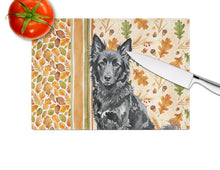 Load image into Gallery viewer, Mudi Heirloom Fall Glass Cutting Board