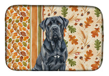 Load image into Gallery viewer, Black Neapolitan Mastiff Heirloom Fall Dish Drying Mat