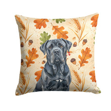Load image into Gallery viewer, Black Neapolitan Mastiff Heirloom Fall Throw Pillow