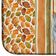 Load image into Gallery viewer, Blue Neapolitan Mastiff Heirloom Fall Dish Drying Mat