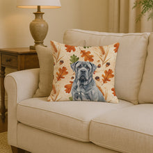 Load image into Gallery viewer, Blue Neapolitan Mastiff Heirloom Fall Throw Pillow