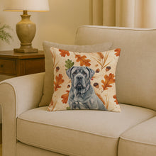 Load image into Gallery viewer, Blue Neapolitan Mastiff Heirloom Fall Throw Pillow