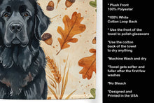Load image into Gallery viewer, Black Newfoundland Heirloom Fall Kitchen Towel