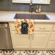 Load image into Gallery viewer, Black Newfoundland Heirloom Fall Kitchen Towel