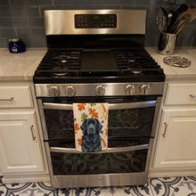 Load image into Gallery viewer, Black Newfoundland Heirloom Fall Kitchen Towel