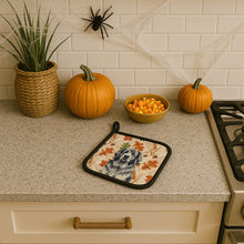 Load image into Gallery viewer, Gray Newfoundland Heirloom Fall Pair of Pot Holders