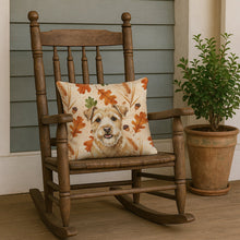 Load image into Gallery viewer, Wheaten Norfolk Terrier Heirloom Fall Throw Pillow