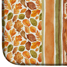 Load image into Gallery viewer, Orange Nova Scotia Duck Tolling Retriever Heirloom Fall Dish Drying Mat