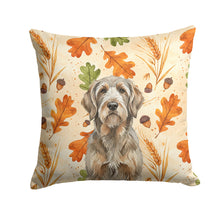Load image into Gallery viewer, Grizzle and Tan Otterhound Heirloom Fall Throw Pillow