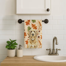 Load image into Gallery viewer, Wheaten and Tan Otterhound Heirloom Fall Kitchen Towel