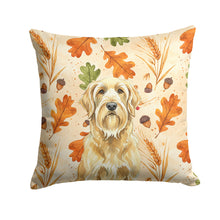 Load image into Gallery viewer, Wheaten and Tan Otterhound Heirloom Fall Throw Pillow