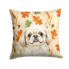 Load image into Gallery viewer, Cream Pekingese Heirloom Fall Throw Pillow