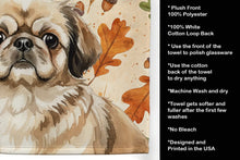 Load image into Gallery viewer, Sable Pekingese Heirloom Fall Kitchen Towel