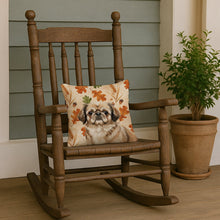 Load image into Gallery viewer, Sable Pekingese Heirloom Fall Throw Pillow