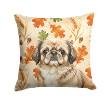 Load image into Gallery viewer, Sable Pekingese Heirloom Fall Throw Pillow