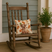 Load image into Gallery viewer, Liver Pointer Heirloom Fall Throw Pillow