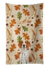 Load image into Gallery viewer, Orange and White Pointer Heirloom Fall Kitchen Towel