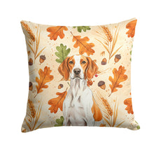 Load image into Gallery viewer, Orange and White Pointer Heirloom Fall Throw Pillow