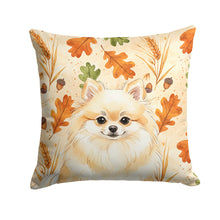 Load image into Gallery viewer, Cream Pomeranian Heirloom Fall Throw Pillow