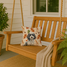 Load image into Gallery viewer, Toy Parti Poodle Heirloom Fall Throw Pillow