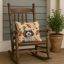 Load image into Gallery viewer, Toy Parti Poodle Heirloom Fall Throw Pillow