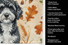 Load image into Gallery viewer, Portuguese Water Dog Heirloom Fall Kitchen Towel