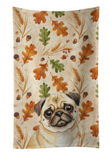 Load image into Gallery viewer, Fawn Pug Heirloom Fall Kitchen Towel