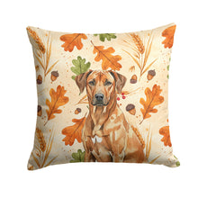 Load image into Gallery viewer, Rhodesian Ridgeback Heirloom Fall Throw Pillow